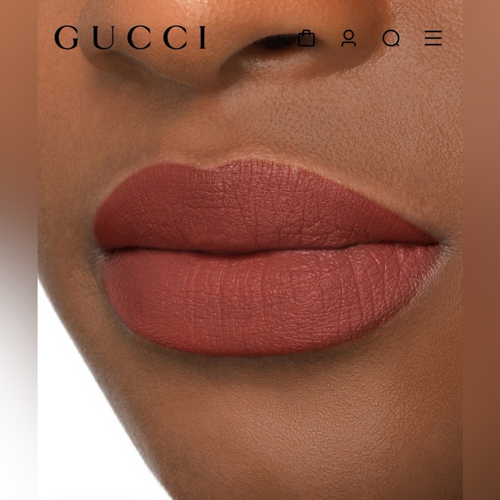 Gucci Rouge Matte Lipstick Janet Rust - Picture 3 of 9